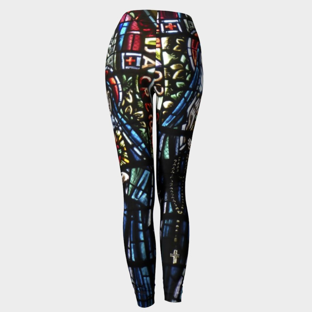Luxe Fashion Leggings - Sacre Coeur